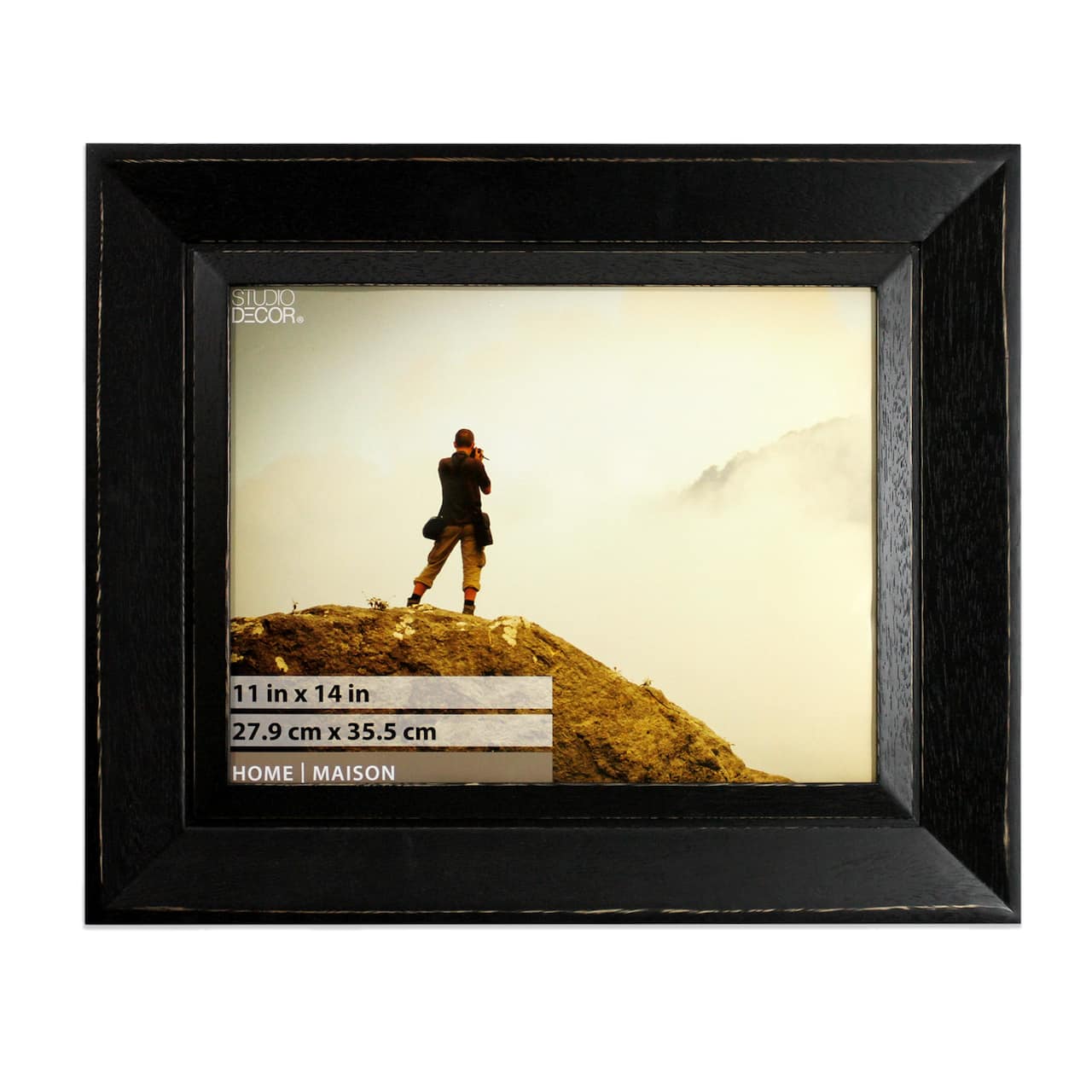 8 Pack: Black 11" x 14" Angled Frame, Home Collection By Studio Décor®